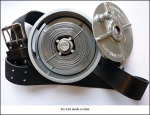 Tie Wire inside a Coiler