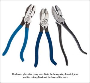 Rodbuster Pliers for Tying Wire